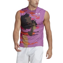 adidas x Thebe Magugu Tennis Tank Top New York Sleeveless Violet Men